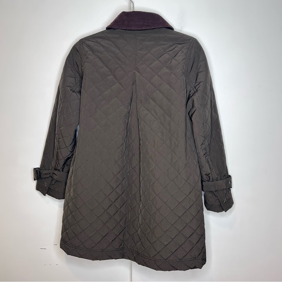 SUNDANCE Catalog Quilted Utility Corduroy Collar Barn Jacket - Picture 2 of 5